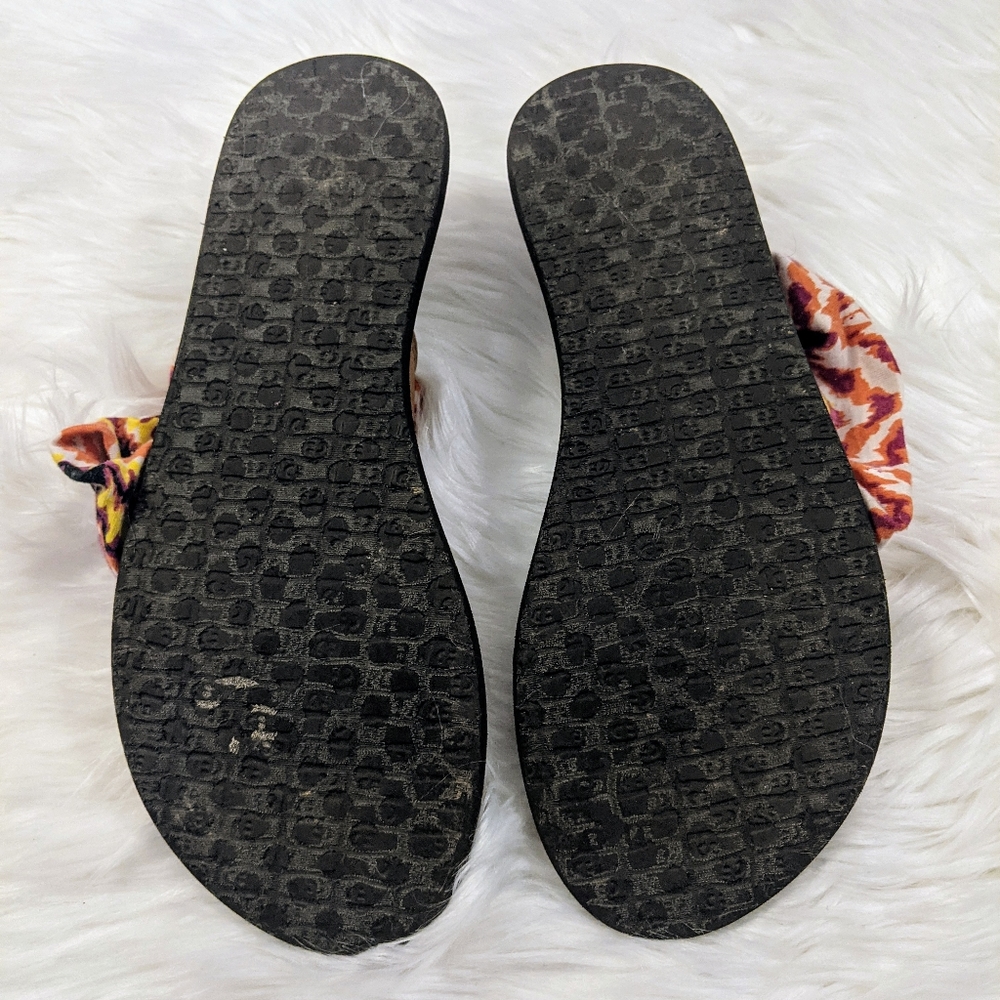 Sanuk Yoga Sling Tie Dye Print Yoga Mat Sandals Sz 9 - Picture 8 of 8